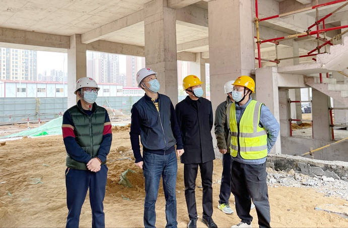 市政公用集團黨委委員、副總經(jīng)理葛威敏到泉邦產(chǎn)業(yè)園項目檢查安全生產(chǎn)工