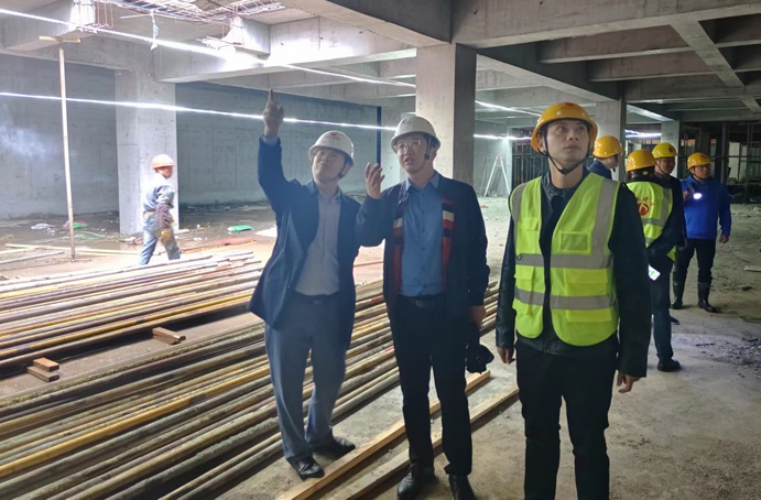 黨委副書記、總經(jīng)理王海龍深入唐人科技產(chǎn)業(yè)園項(xiàng)目檢查指導(dǎo)