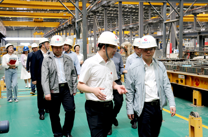 江西省省發(fā)改委副主任邱啟旻到市政遠大公司調(diào)研 江西省省發(fā)改委副主任邱啟旻到市政遠大公司調(diào)研