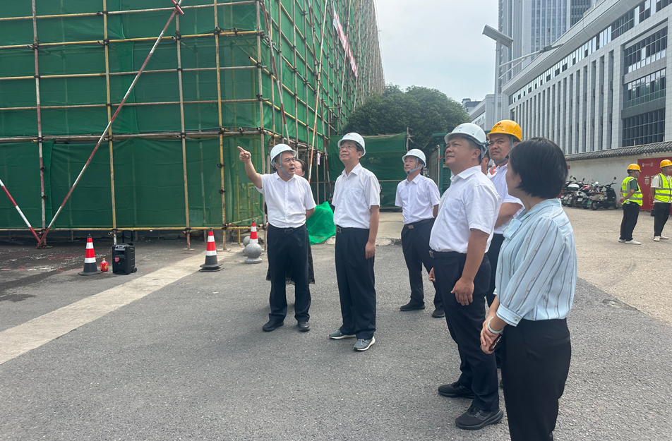南昌市人大常委會副主任、黨組成員王強(qiáng)一行到新建區(qū)老舊小區(qū)改造項目檢查調(diào)研